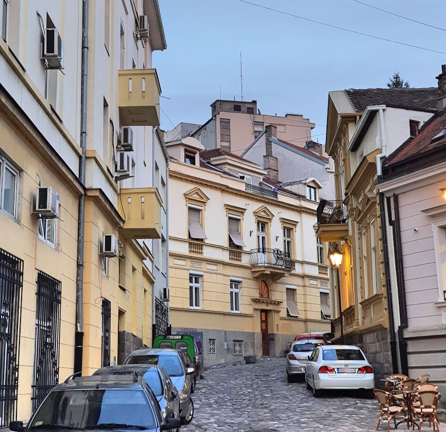 A view on Kosančićev Venac A view on Kosančićev Venac