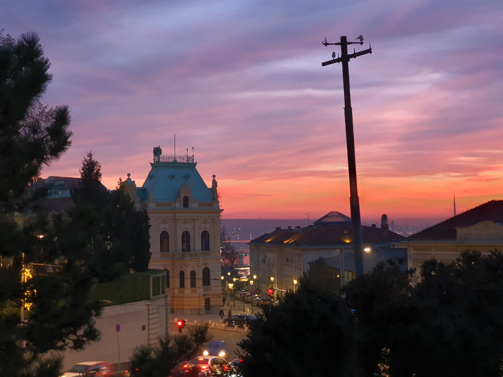 A view on Kosančićev Venac and Krsmanović family house A view on Kosančićev Venac and Krsmanović family house