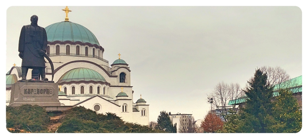 St. Sava's Church Monument to Karadjordje and St. Sava's Church on the Vračar Plateau