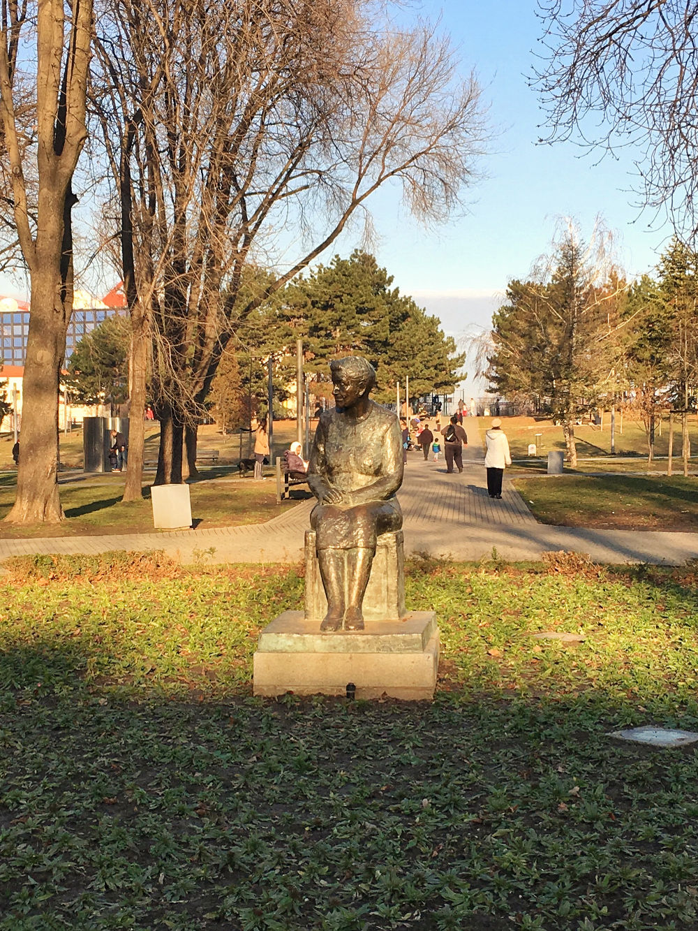 Monument to Desanka Maksimović, poet